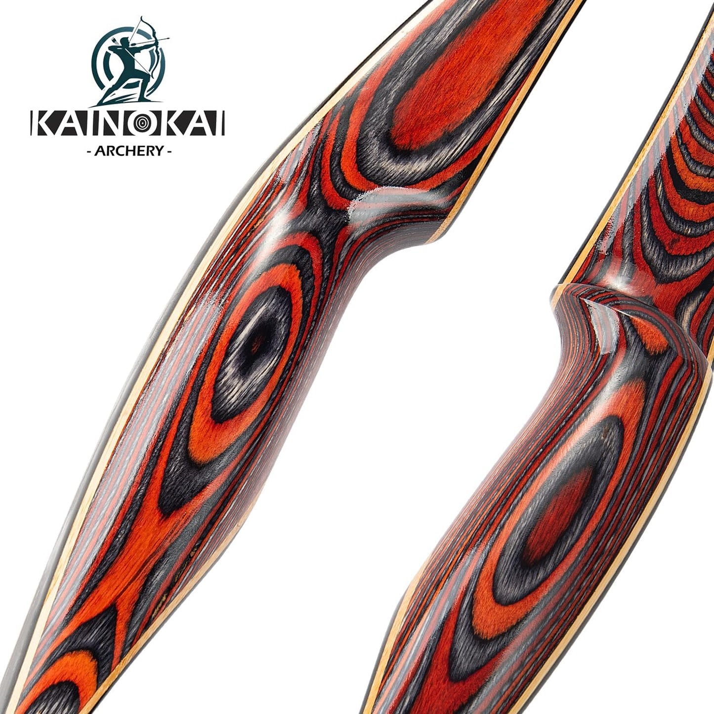 58" Laminated Recurve Bow,Amercian Hunting Bow Archery Bow 20-60Lbs