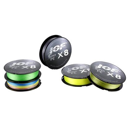 150M-500M 8 Strand Braided Outdoor Fishing Line Sea Fishing Ice Fishing River Fishing Rock Fishing Fishing Gear 20-100LB X8