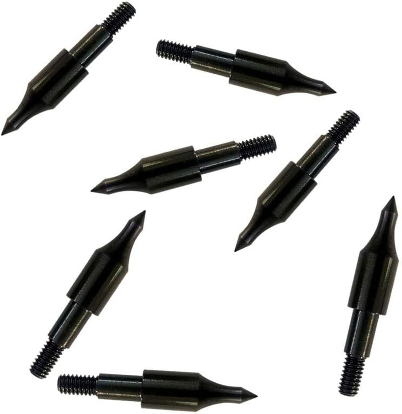 100 Grain Archery Field Points Practice Field Tips, Archery Target Practice Hunting Arrow Tip for Recurve, Compound Bow Crossbow, Screw-In 100 Grain (12Pcs)