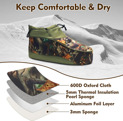 Insulated Boot Cover, Warmth Boot Covers for Hunting Tree Stand/Cold Weather Pro