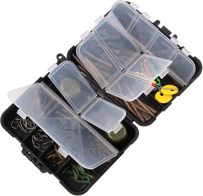Carp Fishing Tackle Kit Carp Fishing Equipment, 217Pcs Carp Fishing Bait Fishing Gear