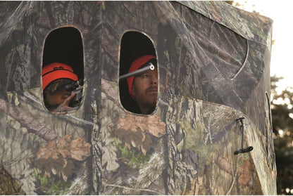 6 Foot Tripod Hunting Tower Blind, 2-Man Stand Elevated, Hunting Gear Equipment Accessories, 4 by 4