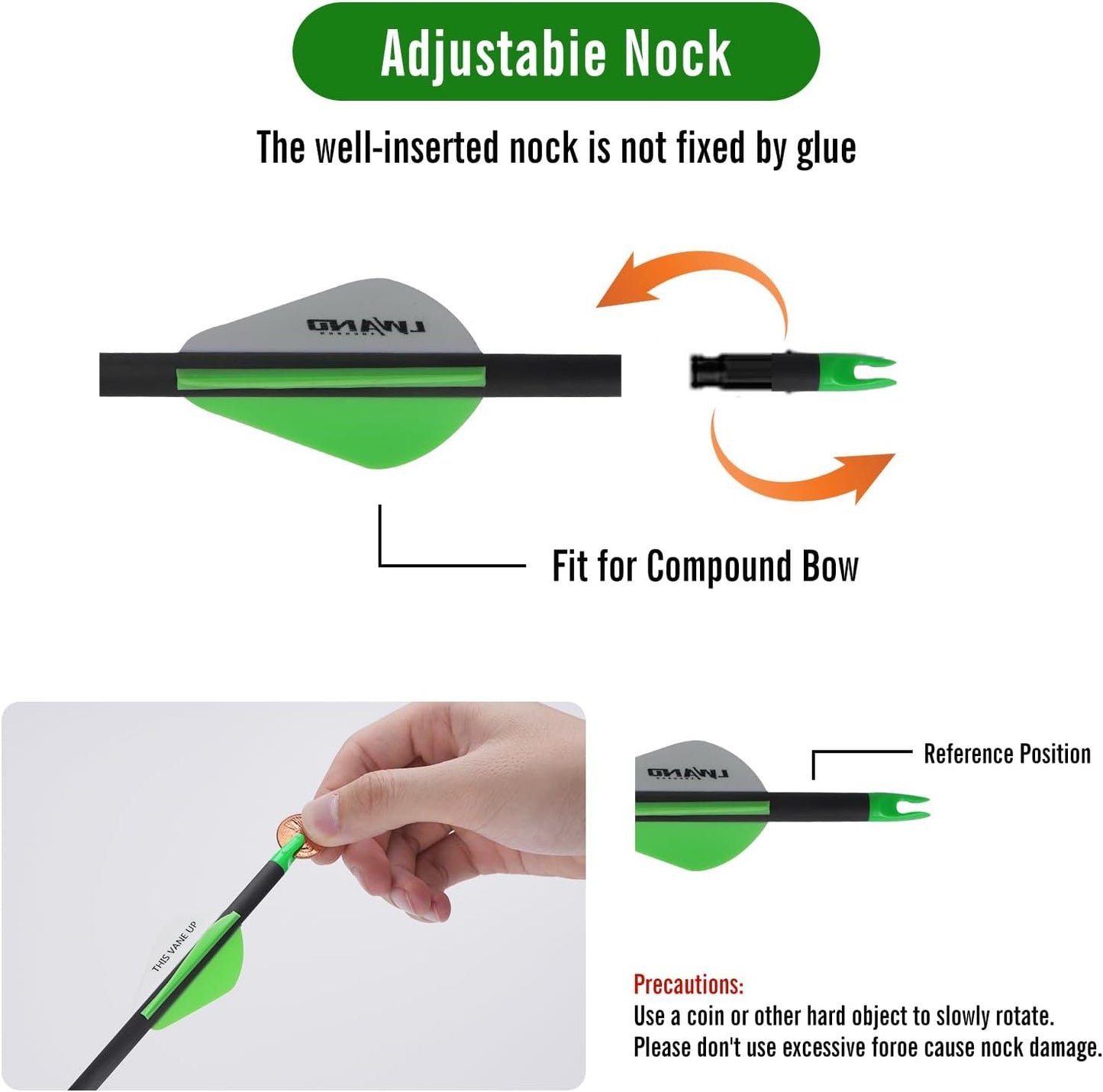 32" Carbon Arrows Archery Target Practice Hunting Arrows with Shaft Spine 400 with Removable Tips for Compound & Recurve Bow (Pack of 12)