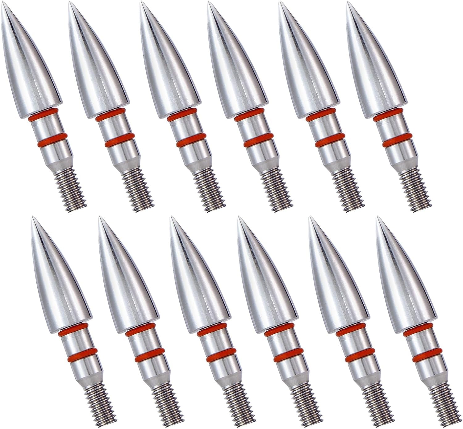 12Pcs Archery Field Points, 100/125/150/30