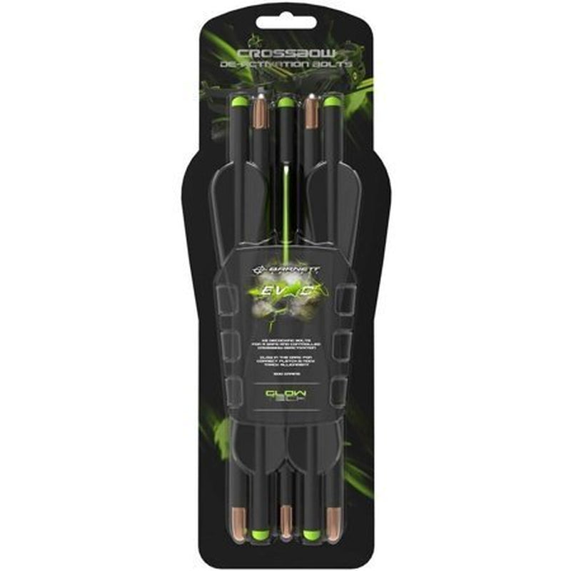 Barnett Evac Glow in the Dark De Cocking Bolts 5 Pack for Crossbow Safety