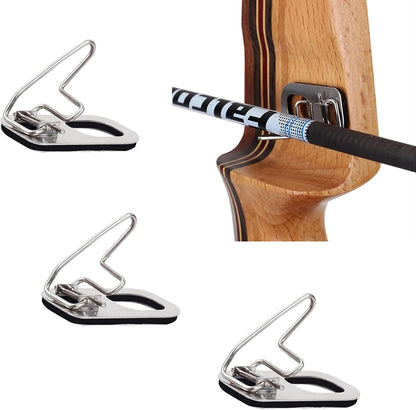 3Pcs Archery Arrow Rest Recurve Bow Wire Arrow Rest Hunting Target Shooting Accessories Right Hand