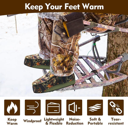 Insulated Boot Cover, Warmth Boot Covers for Hunting Tree Stand/Cold Weather Pro