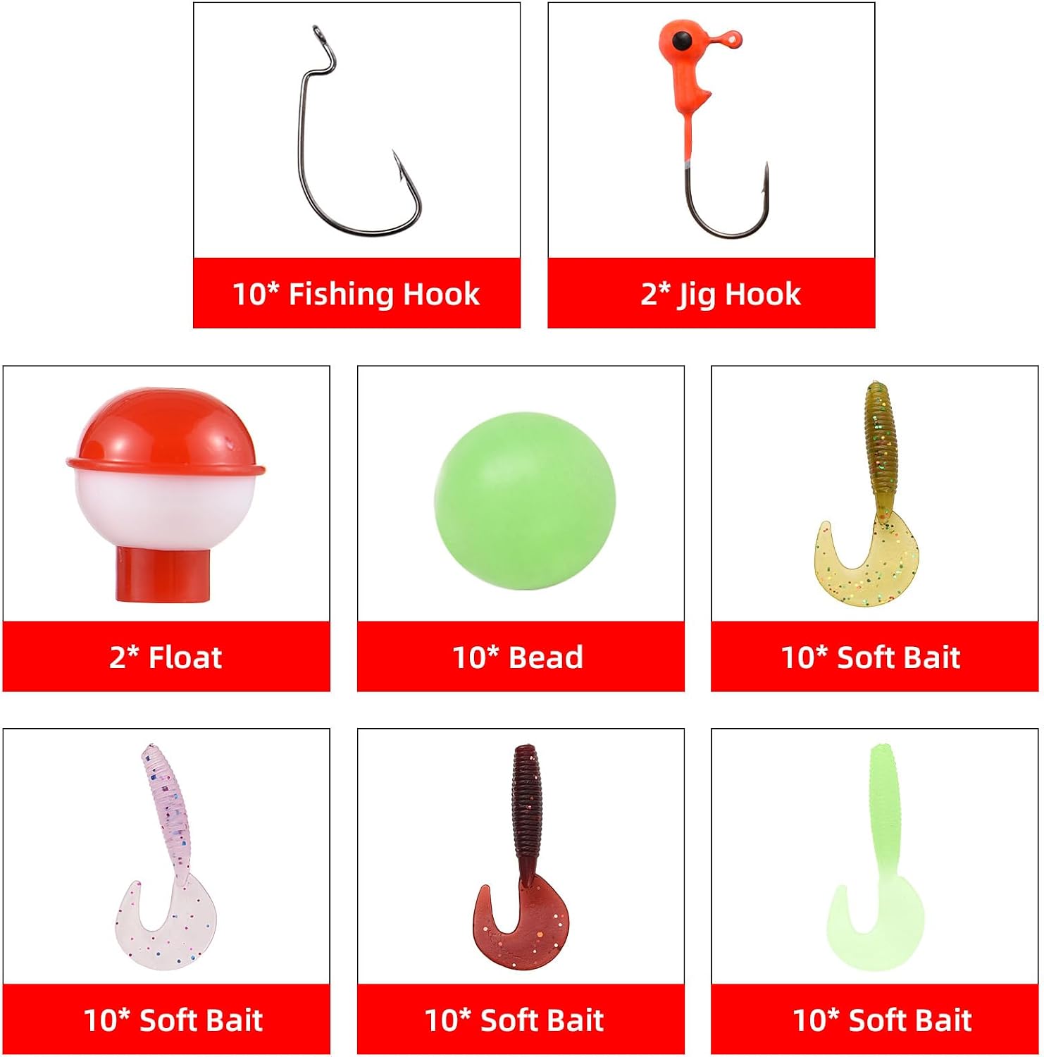 Kids Fishing Rod and Reel Combo, 47In/59Intelescopic Fishing Pole Portable Fishing Kits Lightweight with Fishing Lures Fishing Lines Fishing Hooks