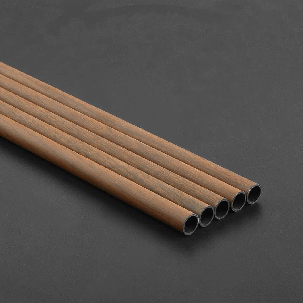 31 Inch 6.2Mm Archery Pure Carbon Hunting Arrow Shaft Tubes Spine 340 400 500 600 for DIY Hunting Arrows Bare Raw Shaft Recurve Bow Compound Bow Shooting 6/12/24Pcs