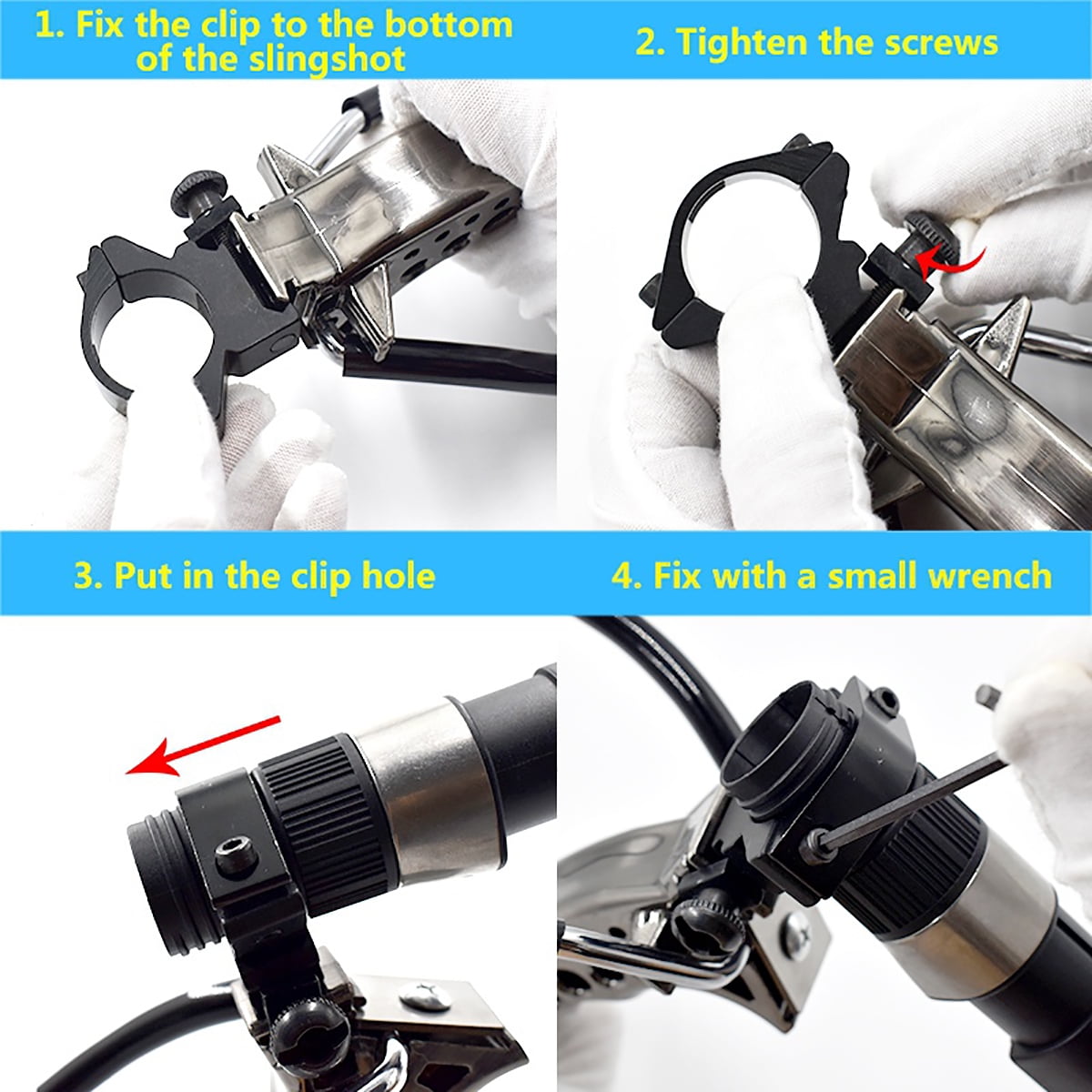 Multifunctional Shooting Fish Slingshot Powerful Catapult Hunting Bow Fishing Slingshot Kit