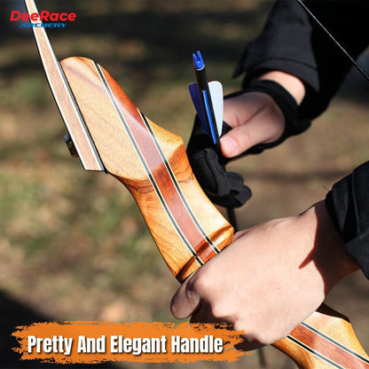 Archery 58" 60" Hunting Recurve Bow, Bow and Arrow Set for Adults Youth Beginner Hunting Targeting Archery