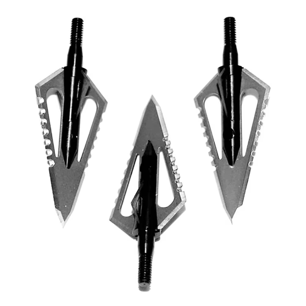 New 100 Grain Archery Heads Broad Head Tips Arrows for Practicing Hunting Crossbow Recurve Bow Compound Bow