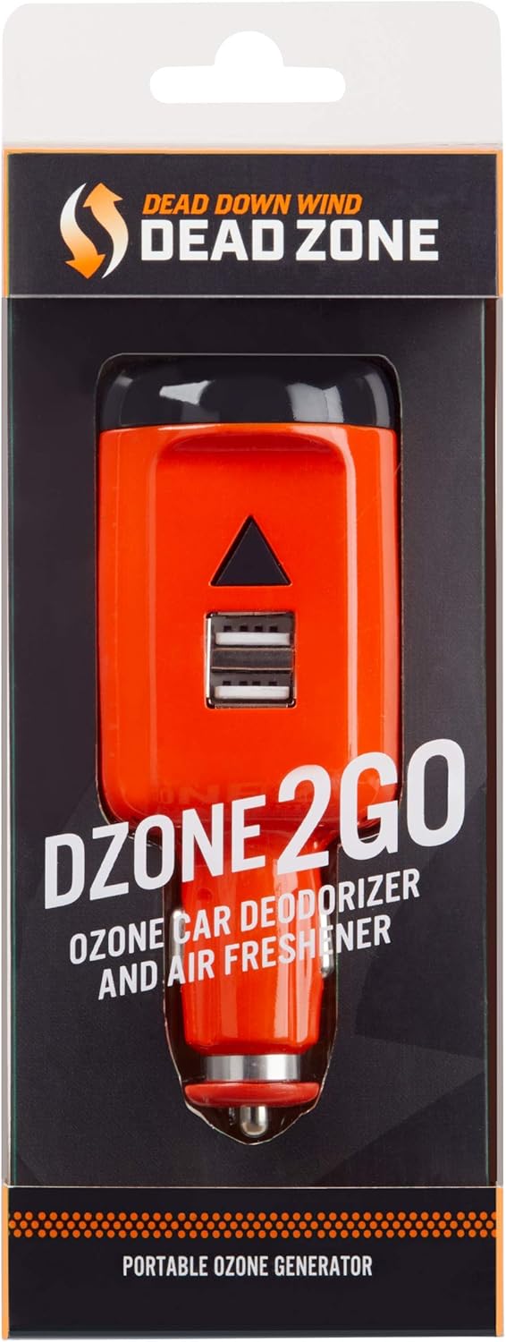 Ozone Car Plug in (1Ct) - Hunting Scent Control - Durable Hunting Scent Eliminators - Advanced Hunting Gear