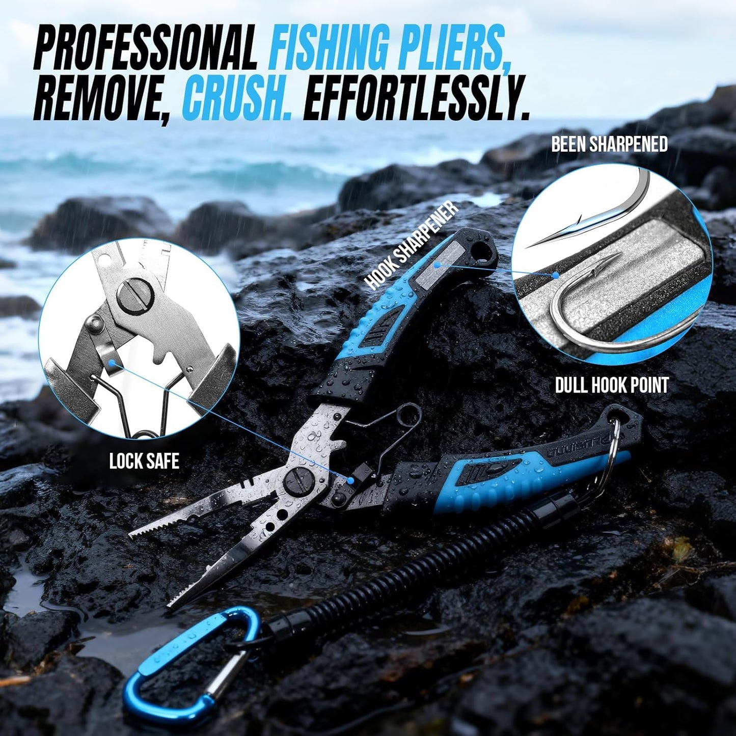 Ultimate Fishing Gear Kit: Complete Fishing Pole Combo with Tackle Box, Lures, Accessories & Tools - Perfect Gift for Men!