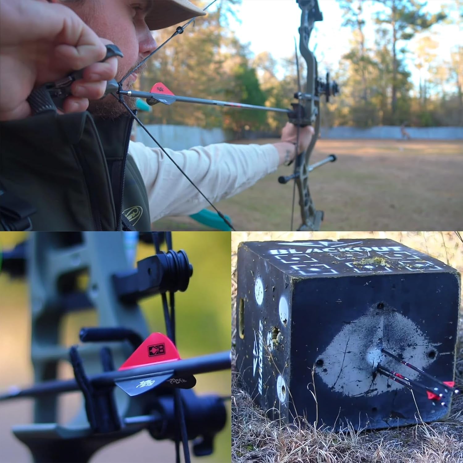 Dragonx8 Compound Bow Kit Camo and Dragon10 24Pcs Carbon Arrows（300 Spine