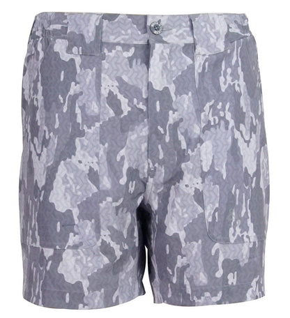 Men's Geo Camo Beer Can Lightweight Stretch Short