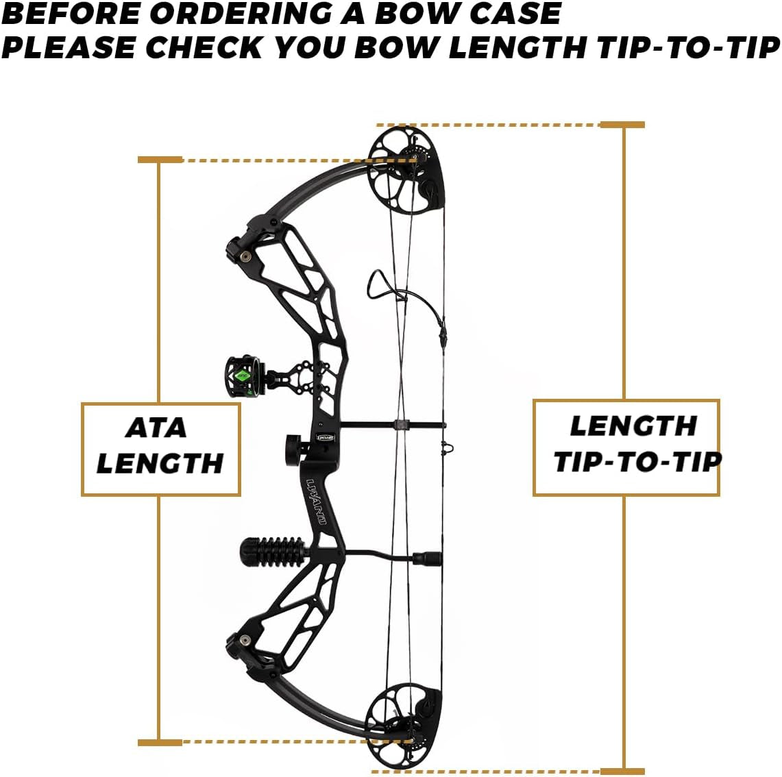 Compound Bow Case - Archery Soft Bow Bag with Arrow Pocket and Backpack Straps, Durable Soft Padding, Multiple Storage Pockets, Carrying Case for Archery Accessories
