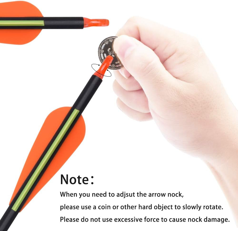 Carbon Arrow Hunting Arrows with 100 Grain Tip and Removable Tips for Archery Compound & Recurve & Traditional Bow Practice Shooting Targeting