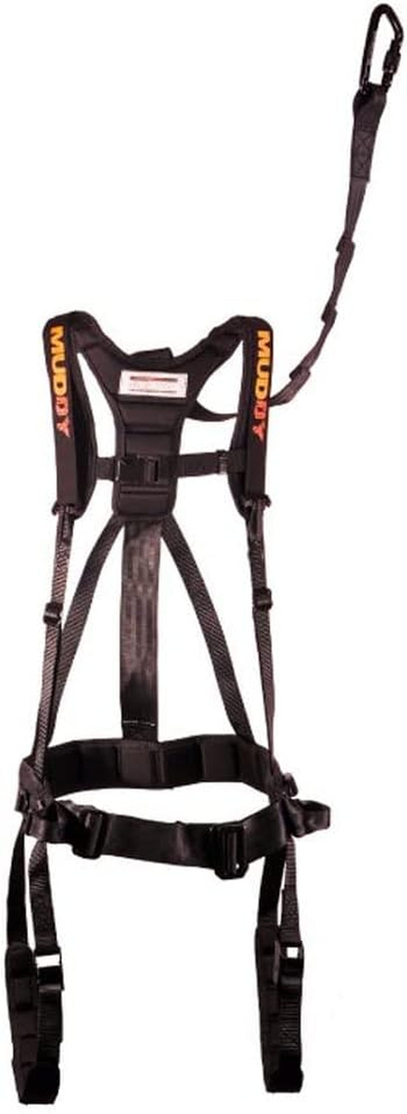 Hunting Tree Stand Safety Systems Lightweight Padded Nylon Quick-Release Safeguard Harness, Large