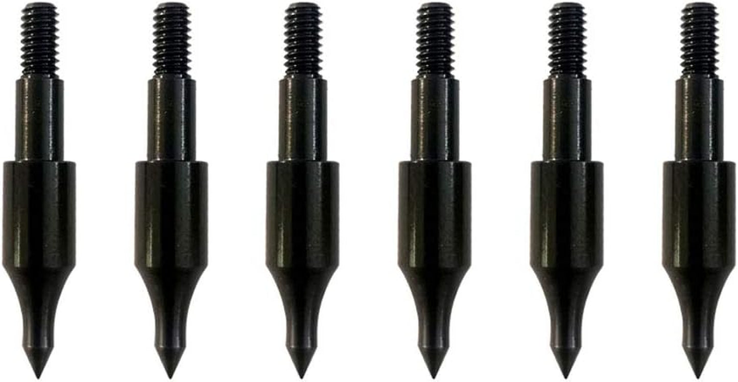 100 Grain Archery Field Points Practice Field Tips, Archery Target Practice Hunting Arrow Tip for Recurve, Compound Bow Crossbow, Screw-In 100 Grain (12Pcs)
