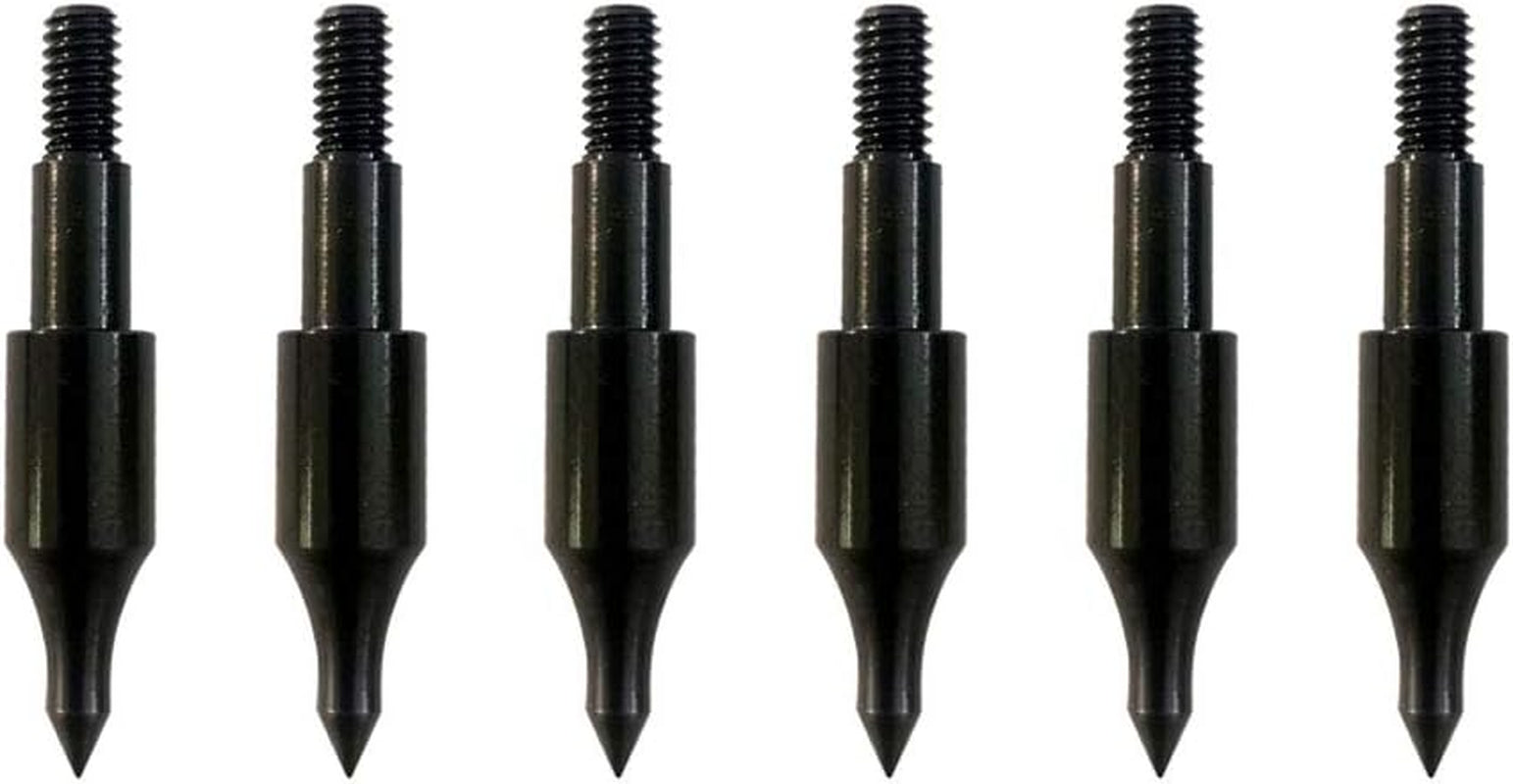 100 Grain Archery Field Points Practice Field Tips, Archery Target Practice Hunting Arrow Tip for Recurve, Compound Bow Crossbow, Screw-In 100 Grain (12Pcs)