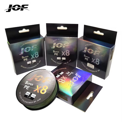 150M-500M 8 Strand Braided Outdoor Fishing Line Sea Fishing Ice Fishing River Fishing Rock Fishing Fishing Gear 20-100LB X8