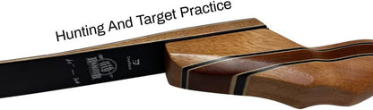 Archery 58" 60" Hunting Recurve Bow, Bow and Arrow Set for Adults Youth Beginner Hunting Targeting Archery